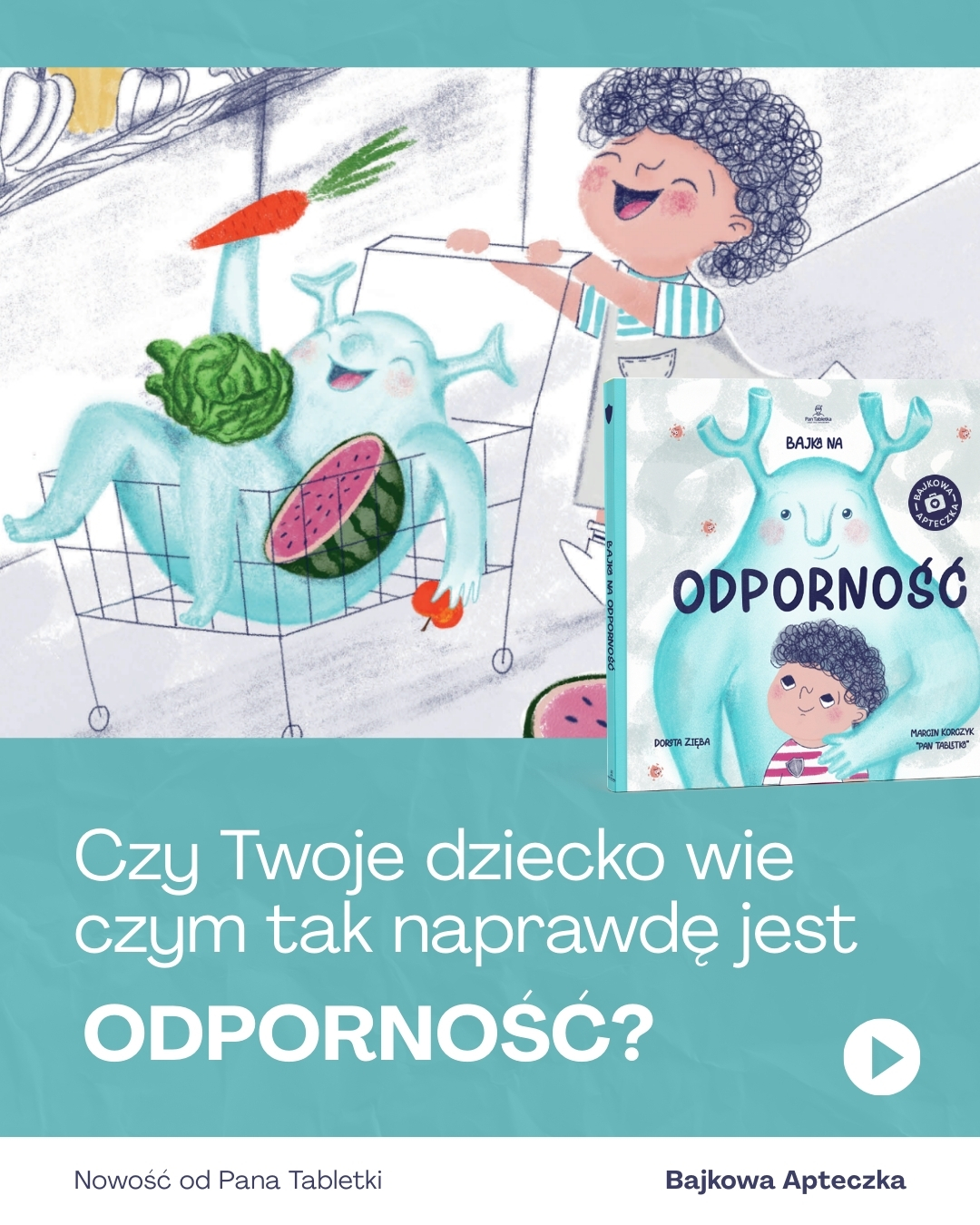 Bajka na Odporność. Historia małej Odporności i tego co ją wzmacnia.