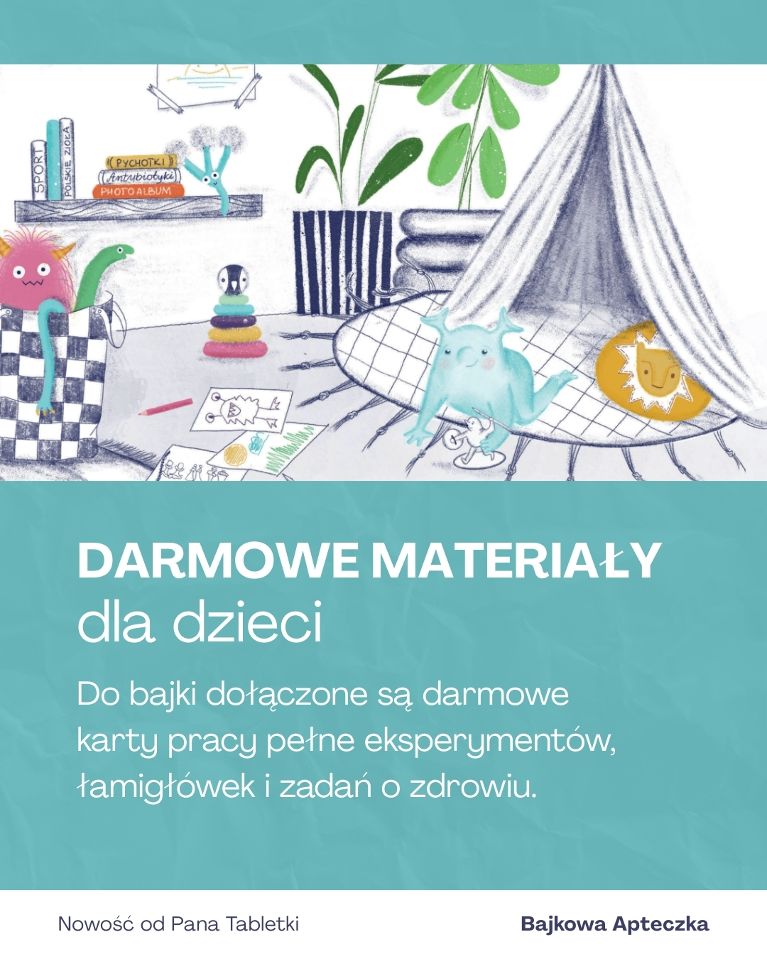 Bajka na Odporność. Historia małej Odporności i tego co ją wzmacnia.