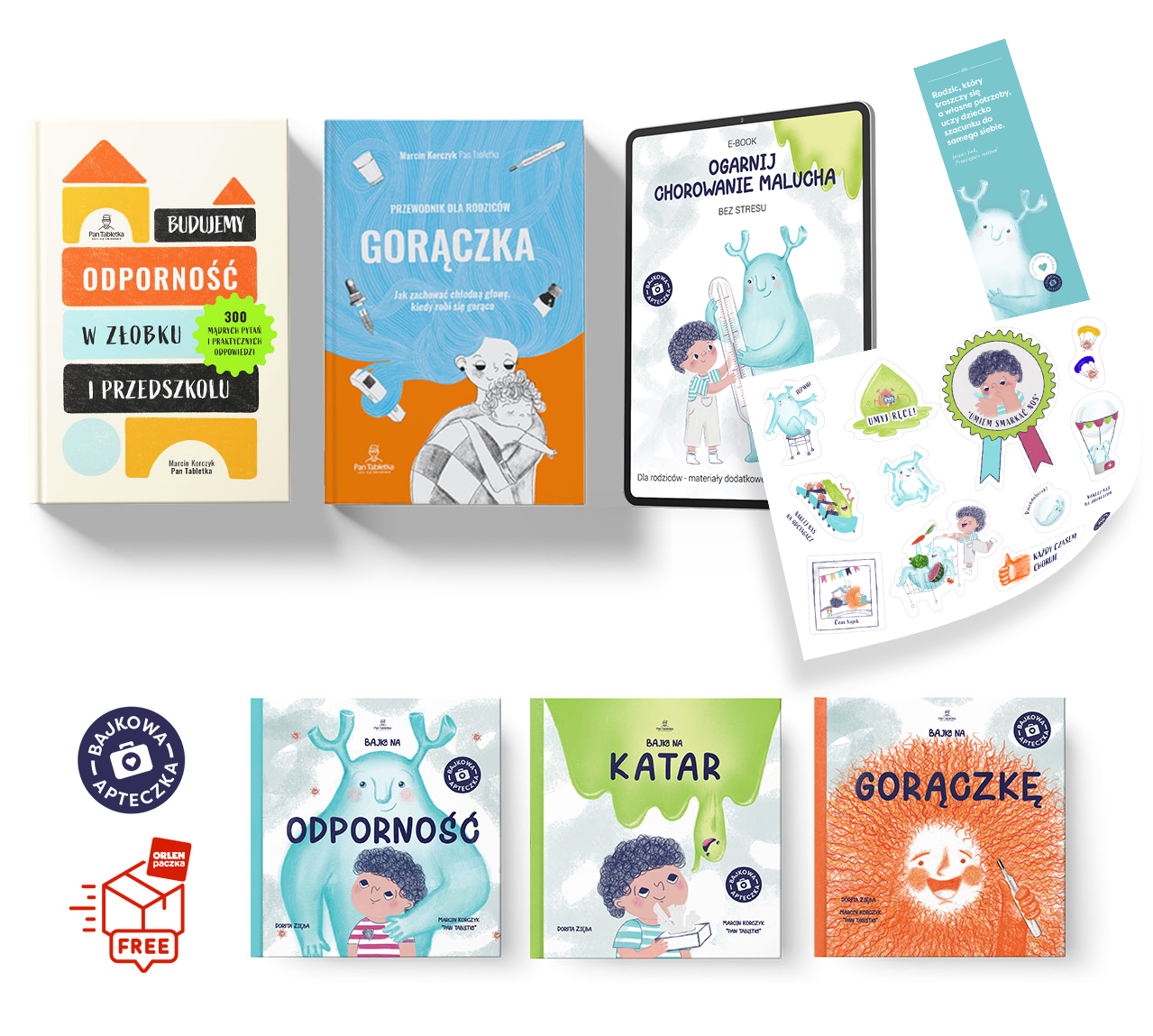 Pakiet: “Bajki dla przedszkolaka + książki dla rodzica”