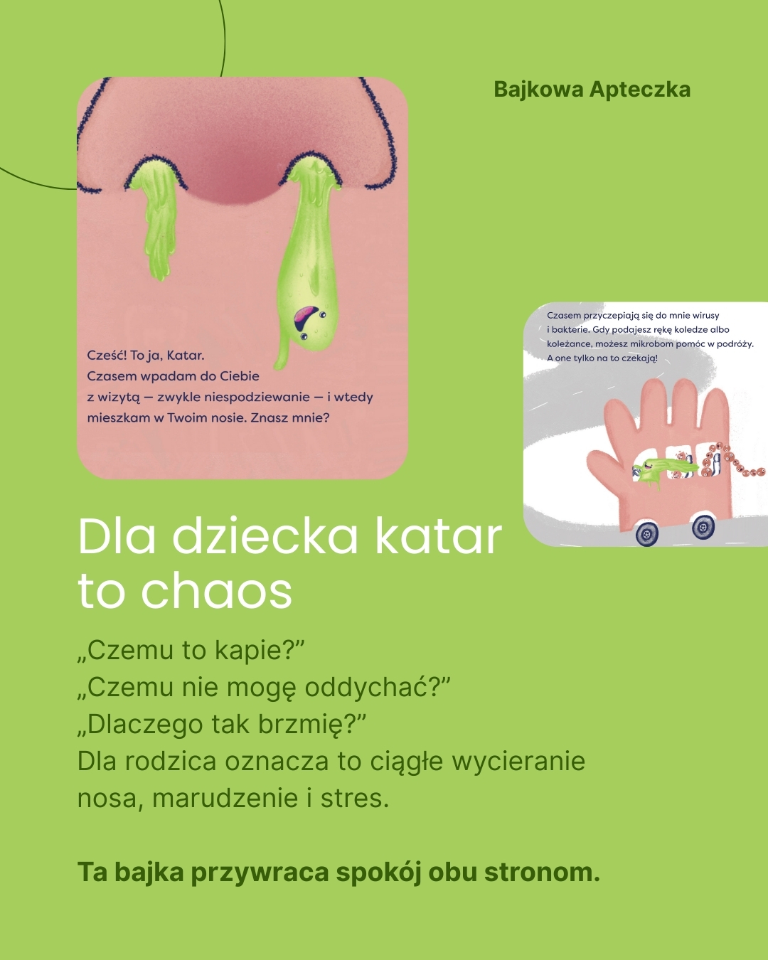 Bajka na Katar. Przygoda Glutka i tajemnica zakatarzonego noska.