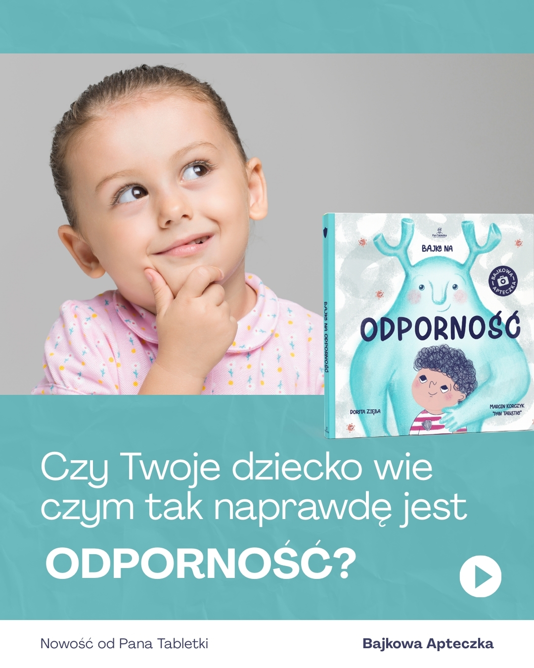 Bajka na Odporność. Historia małej Odporności i tego co ją wzmacnia.