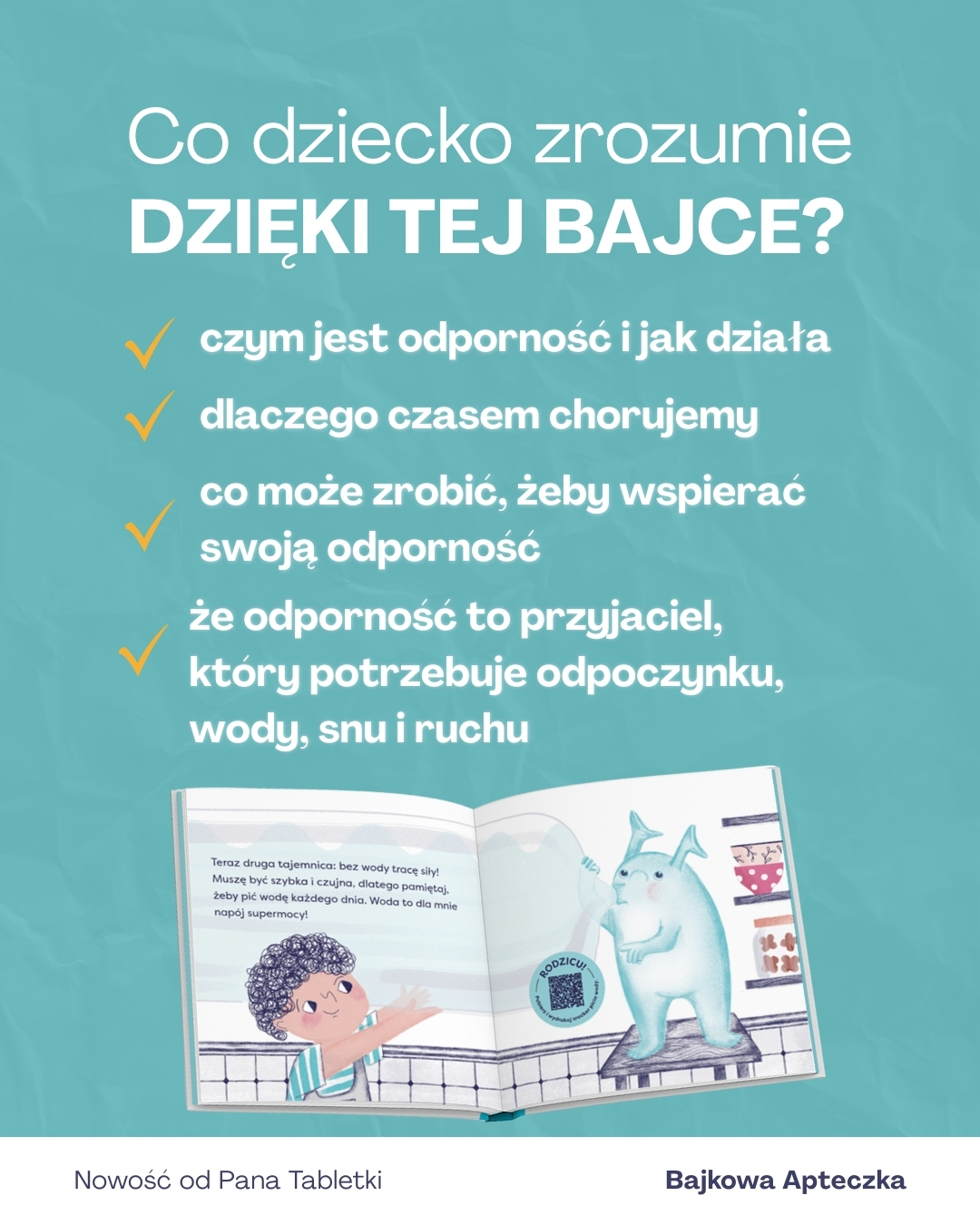 Bajka na Odporność. Historia małej Odporności i tego co ją wzmacnia.